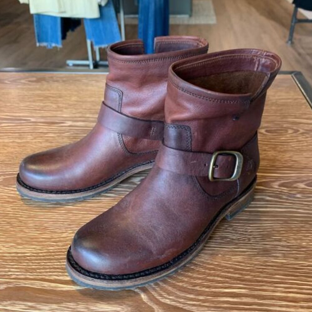 Frye Veronica Bootie 3470544 Redwood
